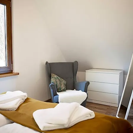 Lesna Osada Na Kaszubach - Drewniane Na Wynajem Ferienhaus Bartoszylas