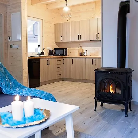 Vakantiehuis Lesna Osada Na Kaszubach - Drewniane Na Wynajem