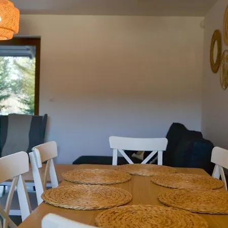 Lesna Osada Na Kaszubach - Drewniane Na Wynajem Ferienhaus