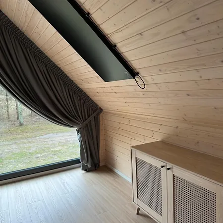 Holiday home Lesna Osada Na Kaszubach - Drewniane Na Wynajem *