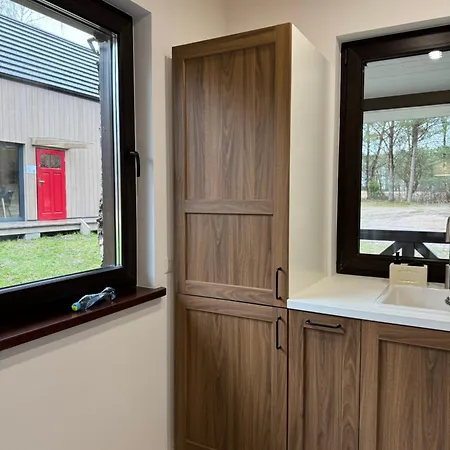 Ferienhaus Lesna Osada Na Kaszubach - Drewniane Na Wynajem Bartoszylas