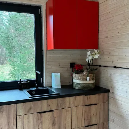Holiday home Lesna Osada Na Kaszubach - Drewniane Na Wynajem Bartoszylas