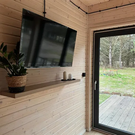 Ferienhaus Lesna Osada Na Kaszubach - Drewniane Na Wynajem Bartoszylas