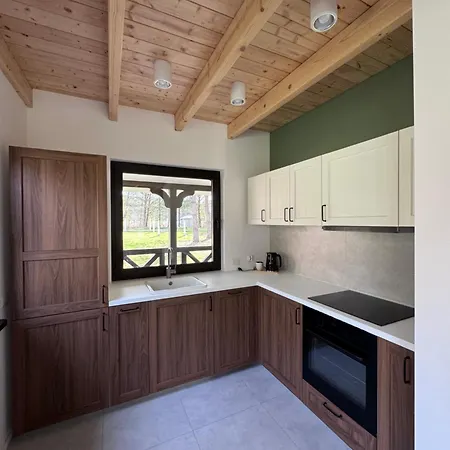 Tatil Evi Lesna Osada Na Kaszubach - Drewniane Na Wynajem