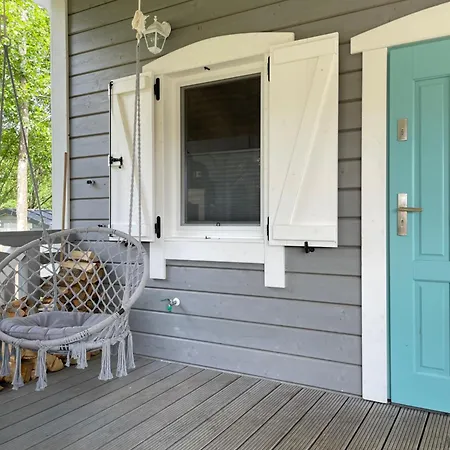 Vakantiehuis Lesna Osada Na Kaszubach - Drewniane Na Wynajem *