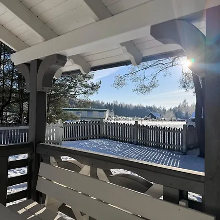 Lesna Osada Na Kaszubach - Drewniane Na Wynajem Vakantiehuis *