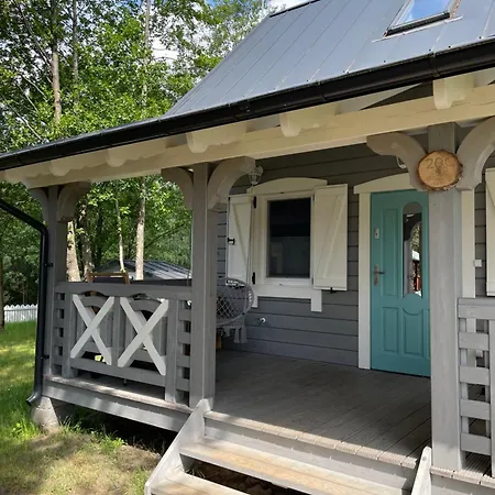 Lesna Osada Na Kaszubach - Drewniane Na Wynajem Vakantiehuis *