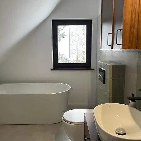 Lesna Osada Na Kaszubach - Drewniane Na Wynajem Vakantiehuis *