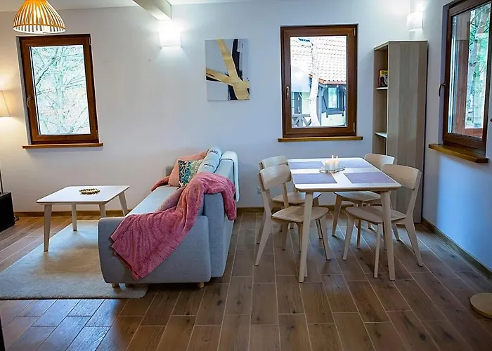 بيت للعطل Lesna Osada Na Kaszubach - Drewniane Na Wynajem *