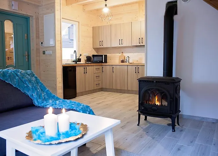 بيت للعطل Lesna Osada Na Kaszubach - Drewniane Na Wynajem