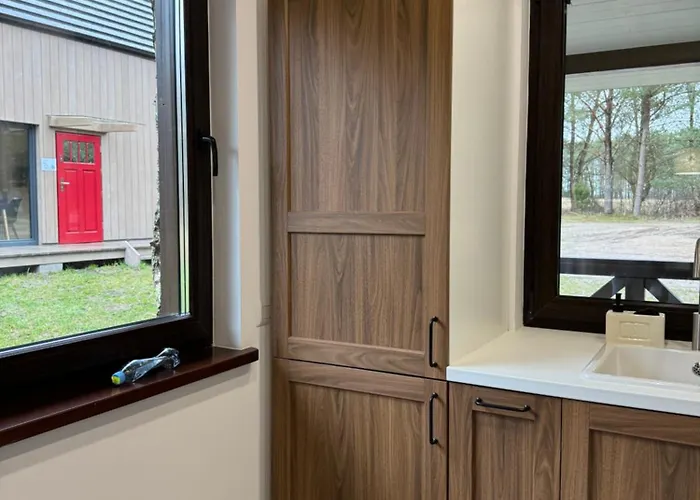 بيت للعطل Lesna Osada Na Kaszubach - Drewniane Na Wynajem Bartoszylas