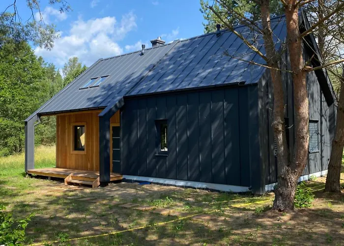 بيت للعطل Lesna Osada Na Kaszubach - Drewniane Na Wynajem