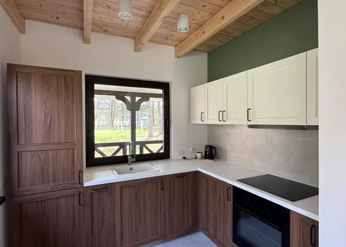 بيت للعطل Lesna Osada Na Kaszubach - Drewniane Na Wynajem