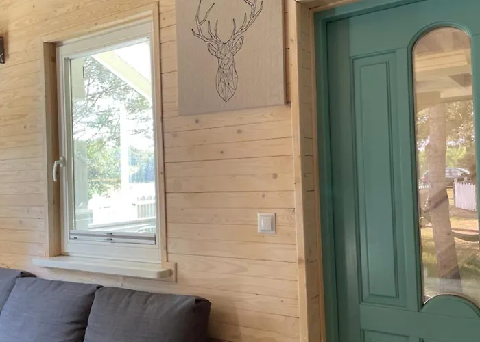 بيت للعطل Lesna Osada Na Kaszubach - Drewniane Na Wynajem