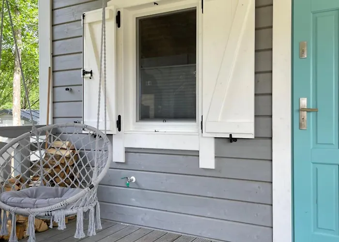 بيت للعطل Lesna Osada Na Kaszubach - Drewniane Na Wynajem *