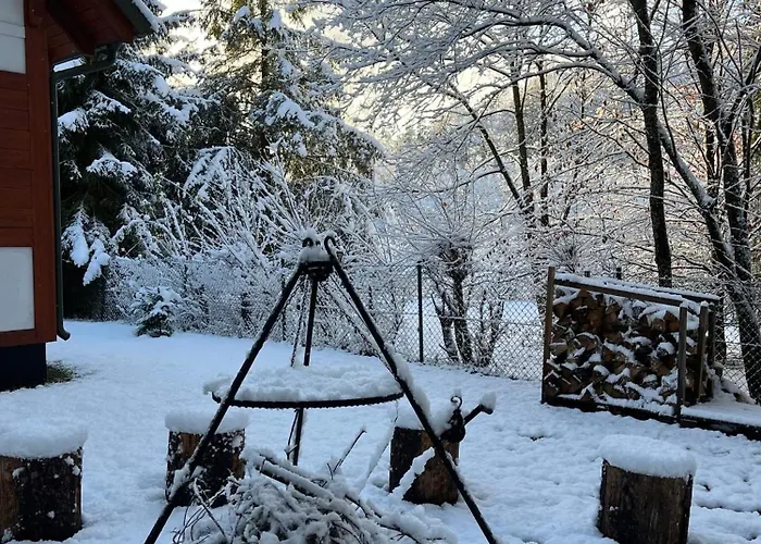 Lesna Osada Na Kaszubach - Drewniane Na Wynajem *
