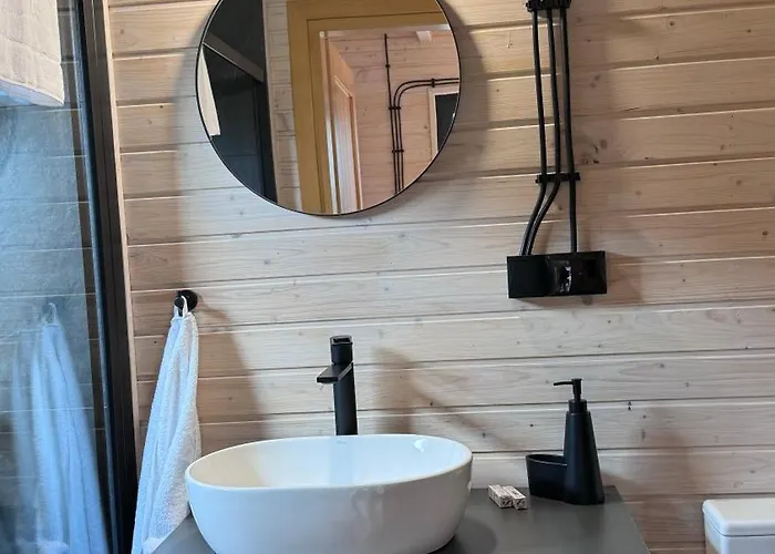 بيت للعطل Lesna Osada Na Kaszubach - Drewniane Na Wynajem Bartoszylas